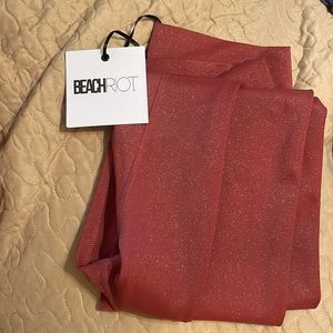 Beach Riot Leggings sz L - Sparkle Shine in Cowhide